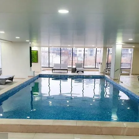 דירה Luxury Mamaia Nord Piscina Sauna Jacuzzy Prima Linie La Mare Năvodari