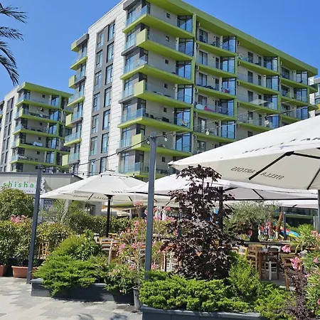 Luxury Mamaia Nord Piscina Sauna Jacuzzy Prima Linie La Mare Appartamento